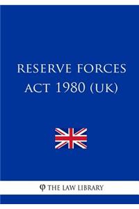 Reserve Forces Act 1980 (UK)