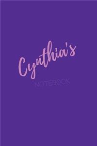 Cynthia's Notebook