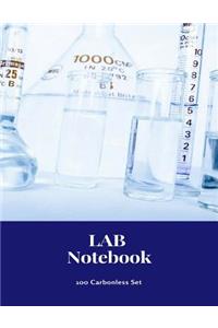 Lab Notebook 100 Carbonless Set: For Students, Chemistry