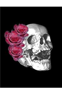 Skull Journal Notebook College Ruled Pages 8.5 X 11 (150 Pages)