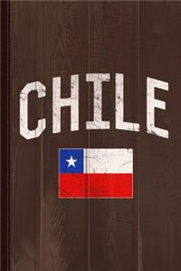 Chile Flag Journal Notebook