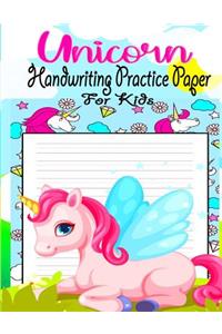 Handwriting Practice Paper For Kids