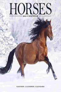 Horses 2021 Wall Calendar