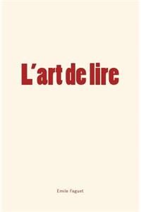 L'art de lire