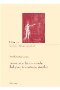 Le Sonnet Et Les Arts Visuels: Dialogues, Interactions, Visibilite