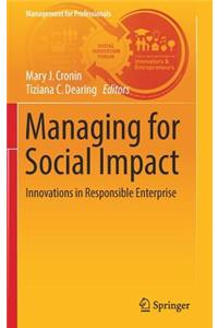 Managing for Social Impact