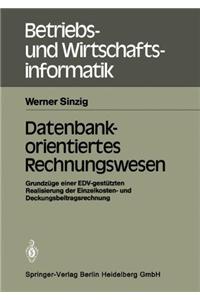 Datenbankorientiertes Rechnungswesen