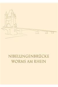 Die Nibelungenbrücke in Worms Am Rhein