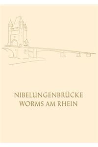 Die Nibelungenbrücke in Worms am Rhein