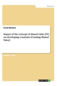 Impact of the concept of shared value (SV) on developing countries (Creating Shared Value)