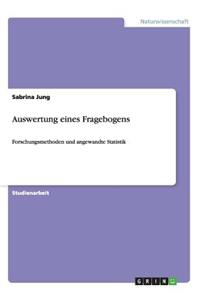 Auswertung eines Fragebogens