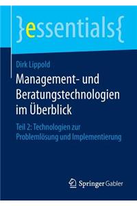 Management- und Beratungstechnologien im Überblick