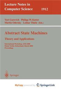 Abstract State Machines - Theory and Applications