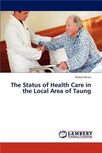 The Status of Health Care in the Local Area of Taung