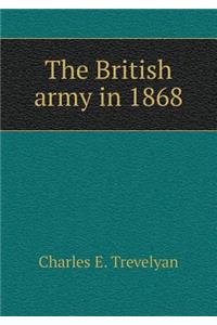 The British army in 1868