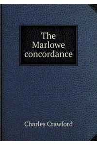 The Marlowe Concordance