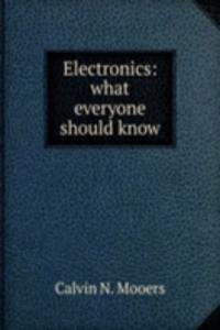 Electronics: what everyone should know