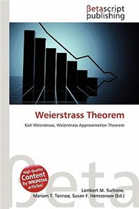 Weierstrass Theorem