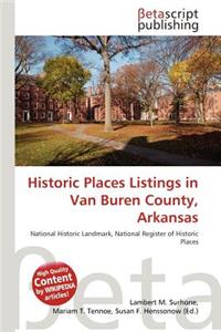 Historic Places Listings in Van Buren County, Arkansas