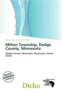 Milton Township, Dodge County, Minnesota