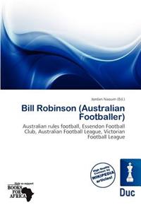 Bill Robinson (Australian Footballer)