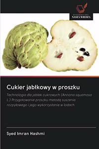 Cukier jablkowy w proszku
