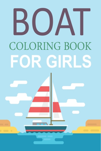 Boat Coloring Book For Girls