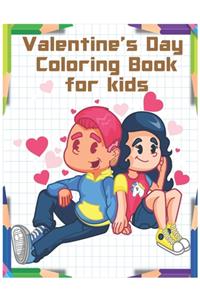 Valentine's Day Coloring Book For Kids