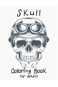 Skull Coloring Book for Adults
