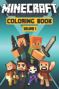 Minecraft Coloring Book Volume 1