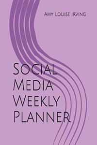 Social Media Weekly Planner