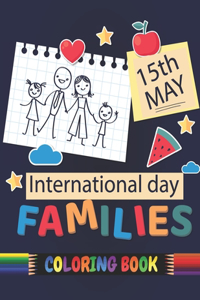 15th May International Day Families Coloring Book