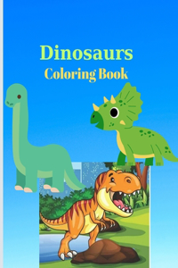 Dinosaurs Coloring Book