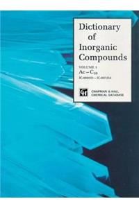 Dictionary of Inorganic Compounds