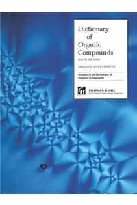 Dictionary Organic Compounds, Sixth Edition, Supplement 2