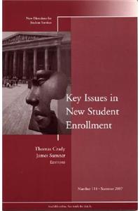 Key Issues in New Student Enrollment