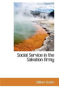 Social Service in the Salvation Army