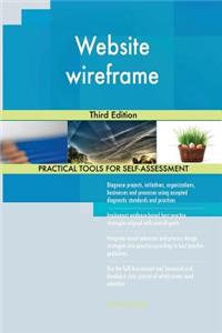Website wireframe Third Edition