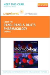 Rang & Dale's Pharmacology Elsevier eBook on Vitalsource (Retail Access Card)
