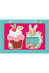 Tea Party Shaped Notecards