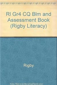 Rigby Literacy: Blackline Master & Assessment Book Grade 4 Comprehension Quarterly