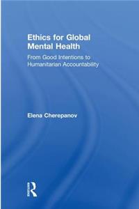 Ethics for Global Mental Health