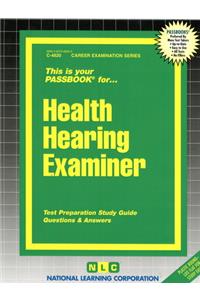 Health Hearing Examiner