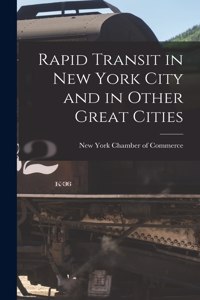 Rapid Transit in New York City and in Other Great Cities