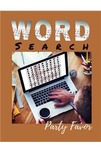 Word Search Party Favor