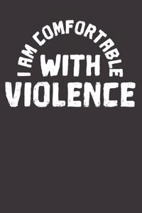 Violence Bad Puns Notebook Journal