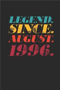 Legend Since August 1996