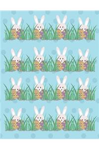 Happy Easter Bunny Rabbit Egg Hunt