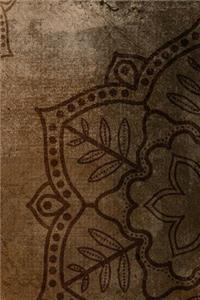 Mindfulness Journal Brown Mandala