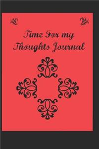 Time for My Thoughts Journal